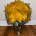 Mustard Faux Fur Hat